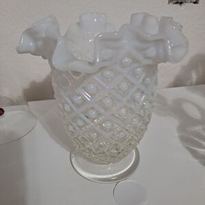 Fenton Hobnail Vase